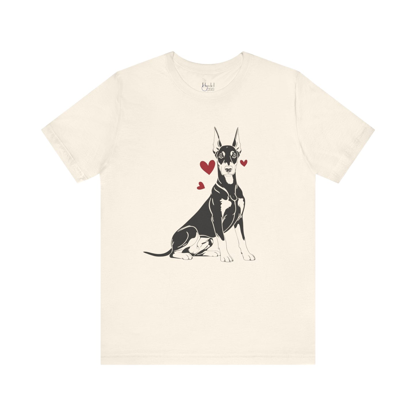 Valentine’s Day T-Shirts for Dog Lovers – Large Dog Breed Apparel Gifts – DOBERMAN PINSCHER