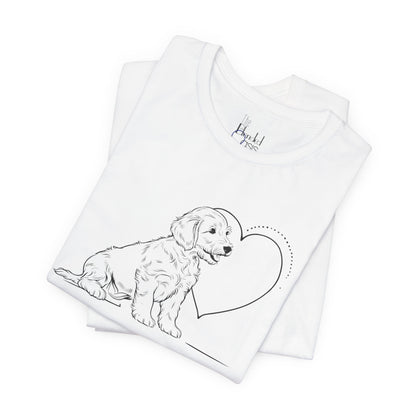 Labradoodle Valentine’s Day Tee – Fun & Adorable Dog Lover Gift - 3