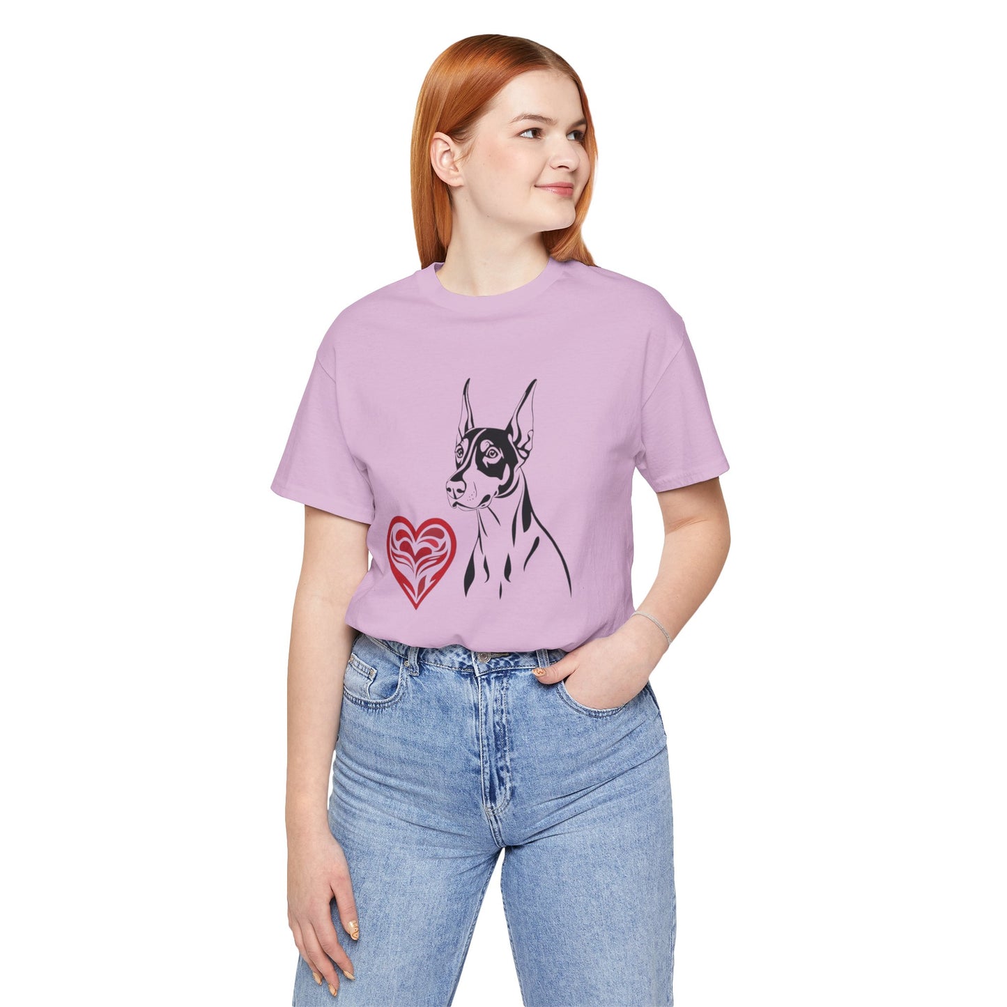 Heartwarming Valentine’s Day T-Shirts for Large Dog Owners – DOBERMAN PINSCHER 2