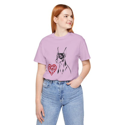 Heartwarming Valentine’s Day T-Shirts for Large Dog Owners – DOBERMAN PINSCHER 2