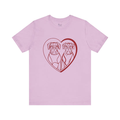 Valentine’s Day Shirts for Large Dog Lovers  – BOXER