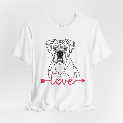 Valentine’s Day T-Shirts for Large Dog Lovers – Cute & Funny Dog Apparel – BOXER 2