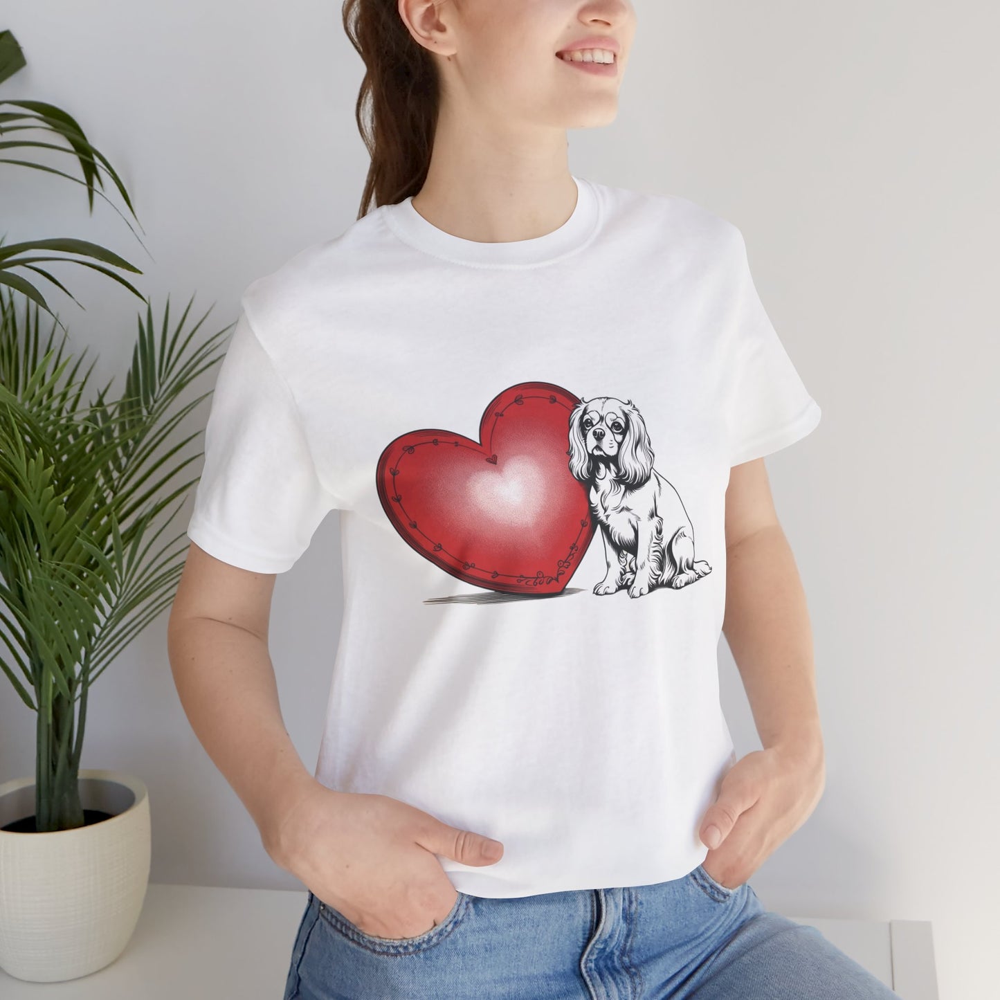 Adorable Valentine’s Day Shirts for Small Dog Owners | Perfect Gift for Dog Lovers – CAVALIER KING CHARLES SPANIEL 2