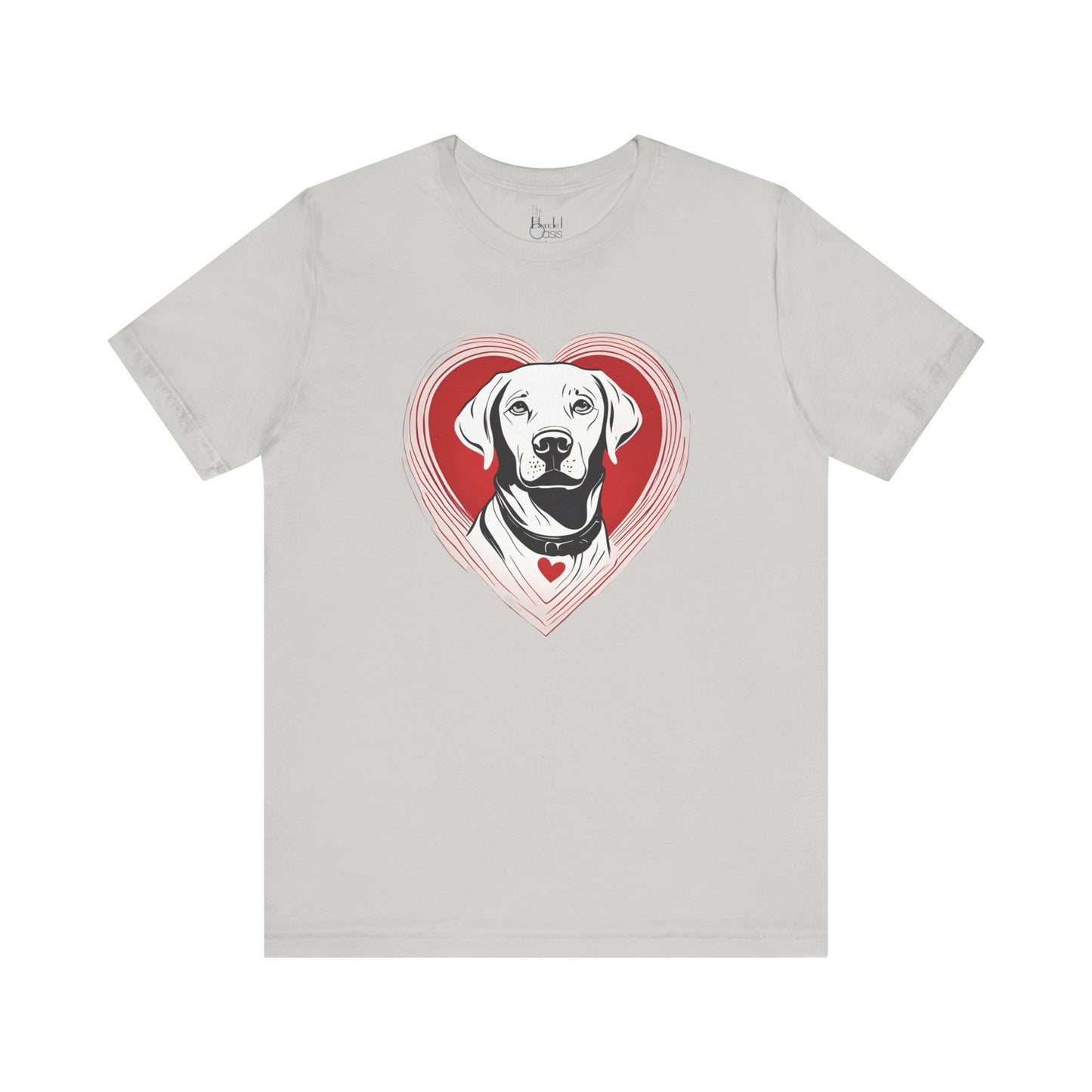 Labrador Valentine’s Day Tee – Heart Design for Dog Lovers - 3