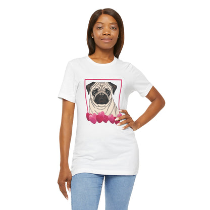 Valentine’s Day Dog Lover Shirts for Small Breeds | Heartfelt Gifts for Dog Parents – PUG 2