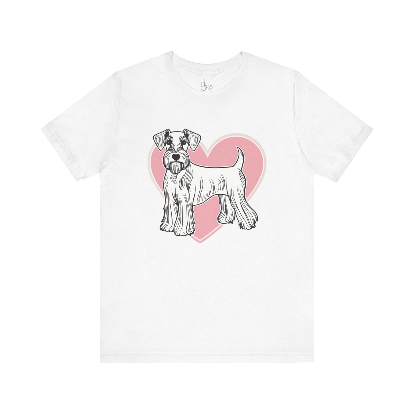 Valentine’s Day Shirts for Dog Lovers with Small Dogs | Love & Paw Prints Apparel – SCHNAUZER 2