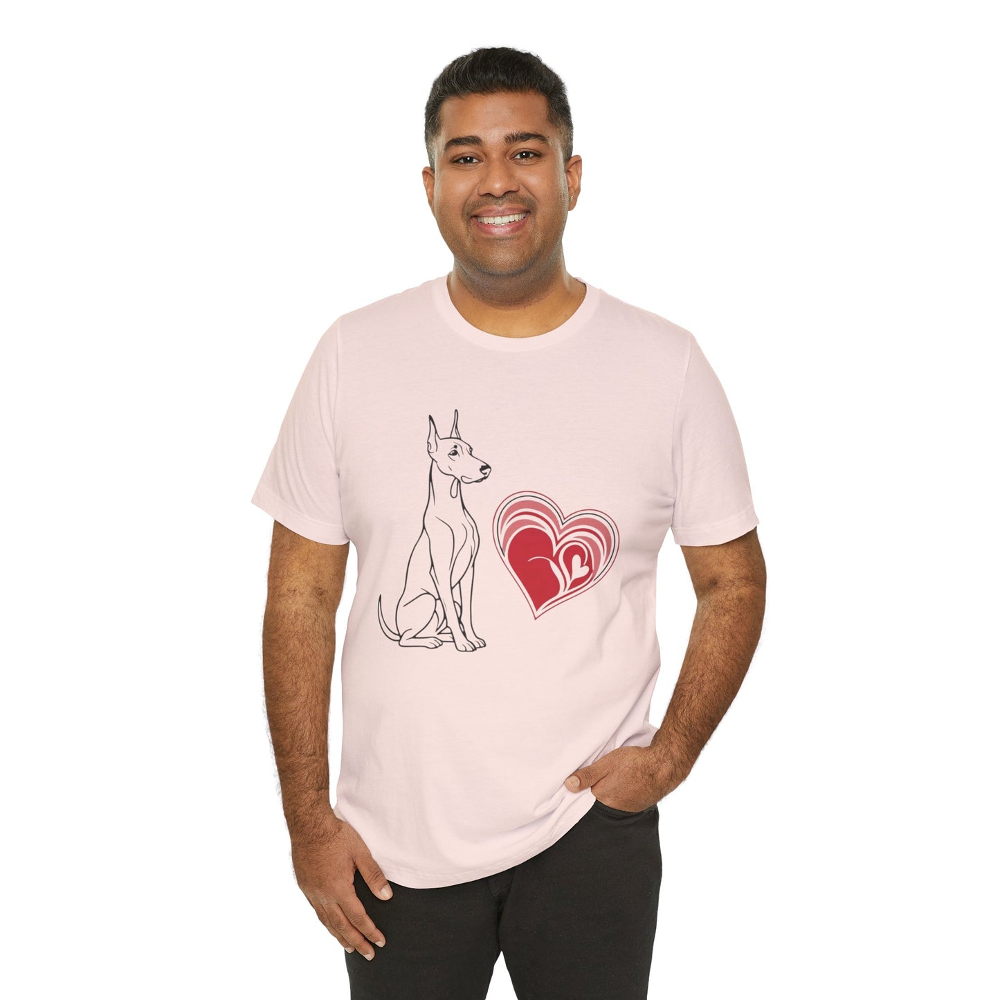 Dog Lover Valentine’s Day Shirt – Perfect for Large Breed Dog Lovers – DOBERMAN PINSCHER 4