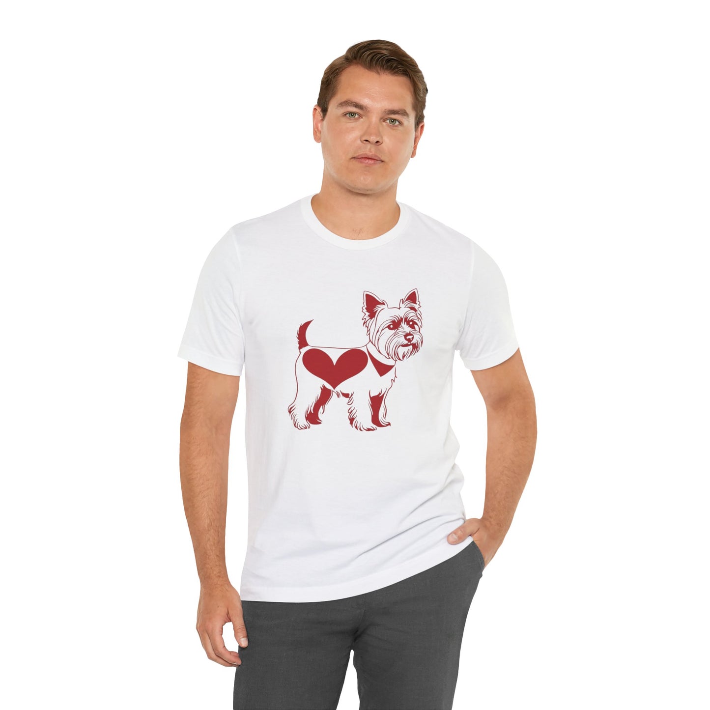 Yorkshire Terrier Valentine’s Shirt – Fun Apparel for Dog Lovers - 4