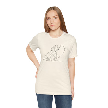 Labradoodle Valentine’s Day Tee – Fun & Adorable Dog Lover Gift - 3