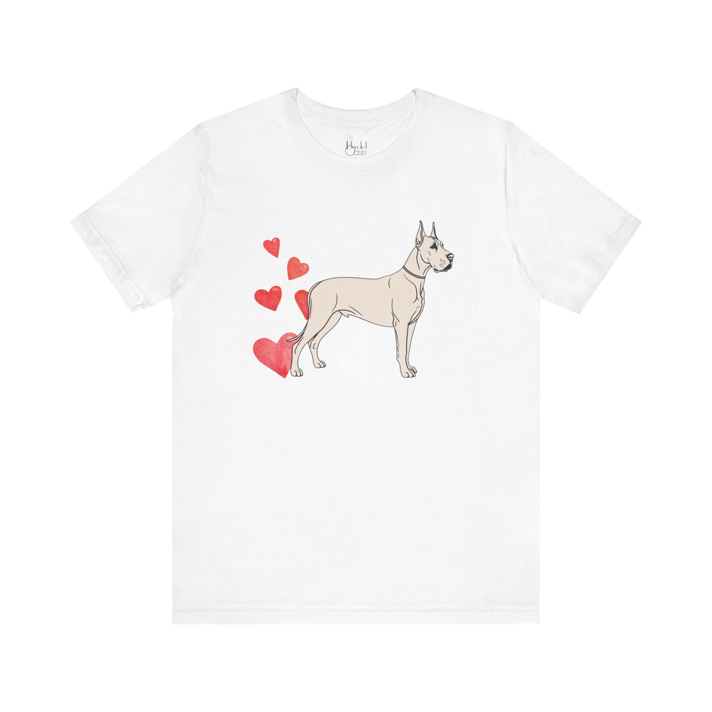 Valentine’s Day T-Shirts for Large Dog Lovers – Cute & Funny Dog Apparel – GREAT DANE 3