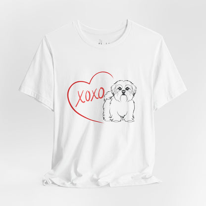 Small Dog Lover Valentine’s Day Shirt | Trendy & Comfortable Dog Lover Apparel – SHIH TZU