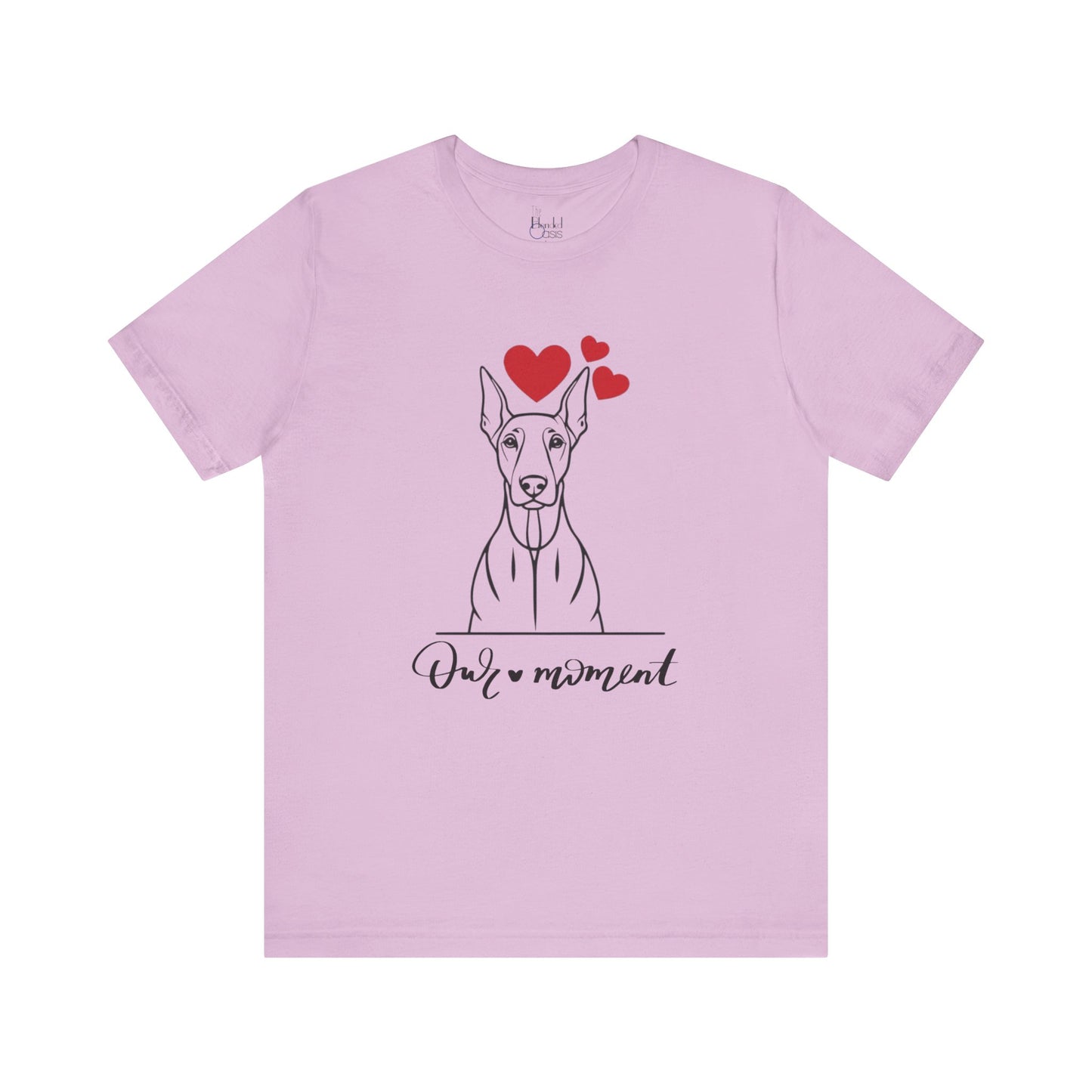 Large Dog Lover Valentine’s Day Shirt – Cute & Funny T-Shirts for Dog Parents – DOBERMAN PINSCHER 3