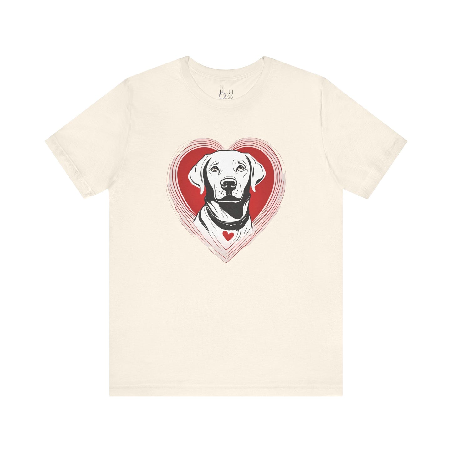 Labrador Valentine’s Day Tee – Heart Design for Dog Lovers - 3