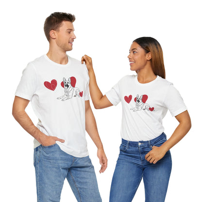 German Shepherd Valentine’s Shirt – Unique Gift for GSD Owners - 3