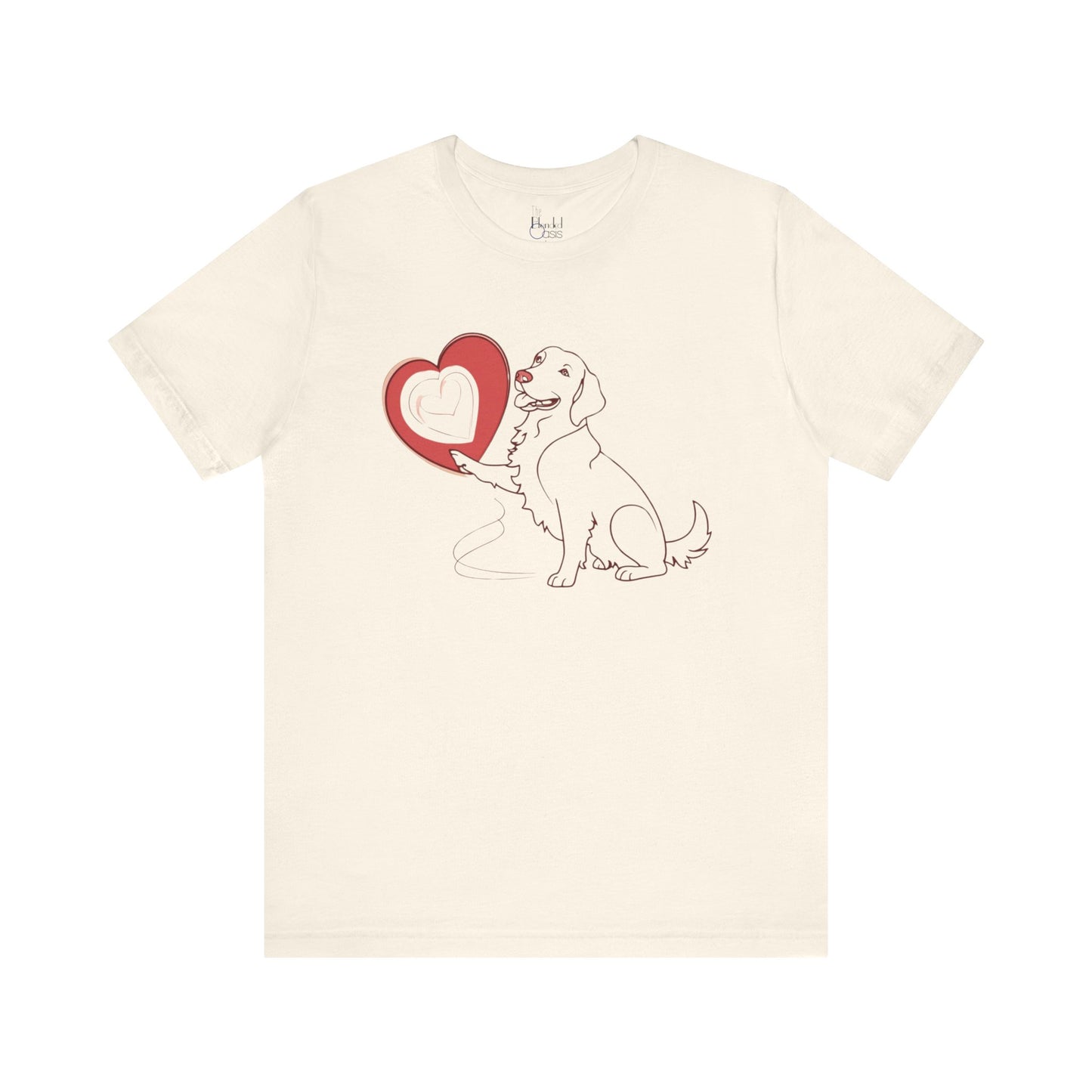 Golden Retriever Graphic Tee – Heartwarming Apparel for Dog Parents - 3