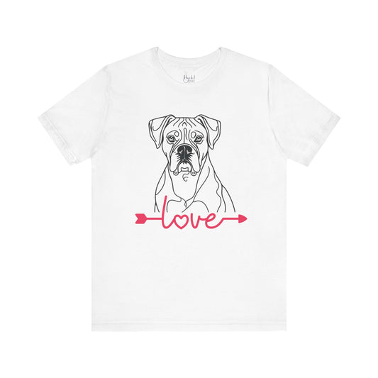 Valentine’s Day T-Shirts for Large Dog Lovers – Cute & Funny Dog Apparel – BOXER 2