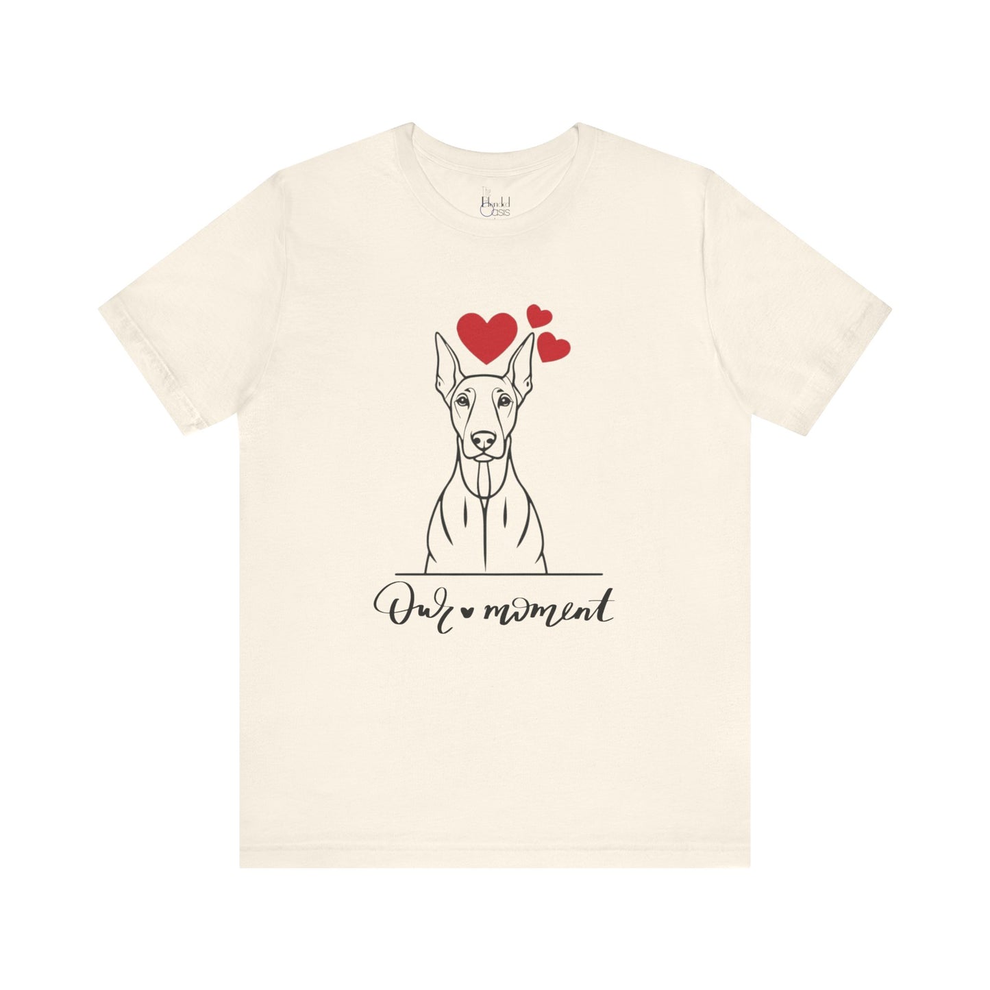 Large Dog Lover Valentine’s Day Shirt – Cute & Funny T-Shirts for Dog Parents – DOBERMAN PINSCHER 3