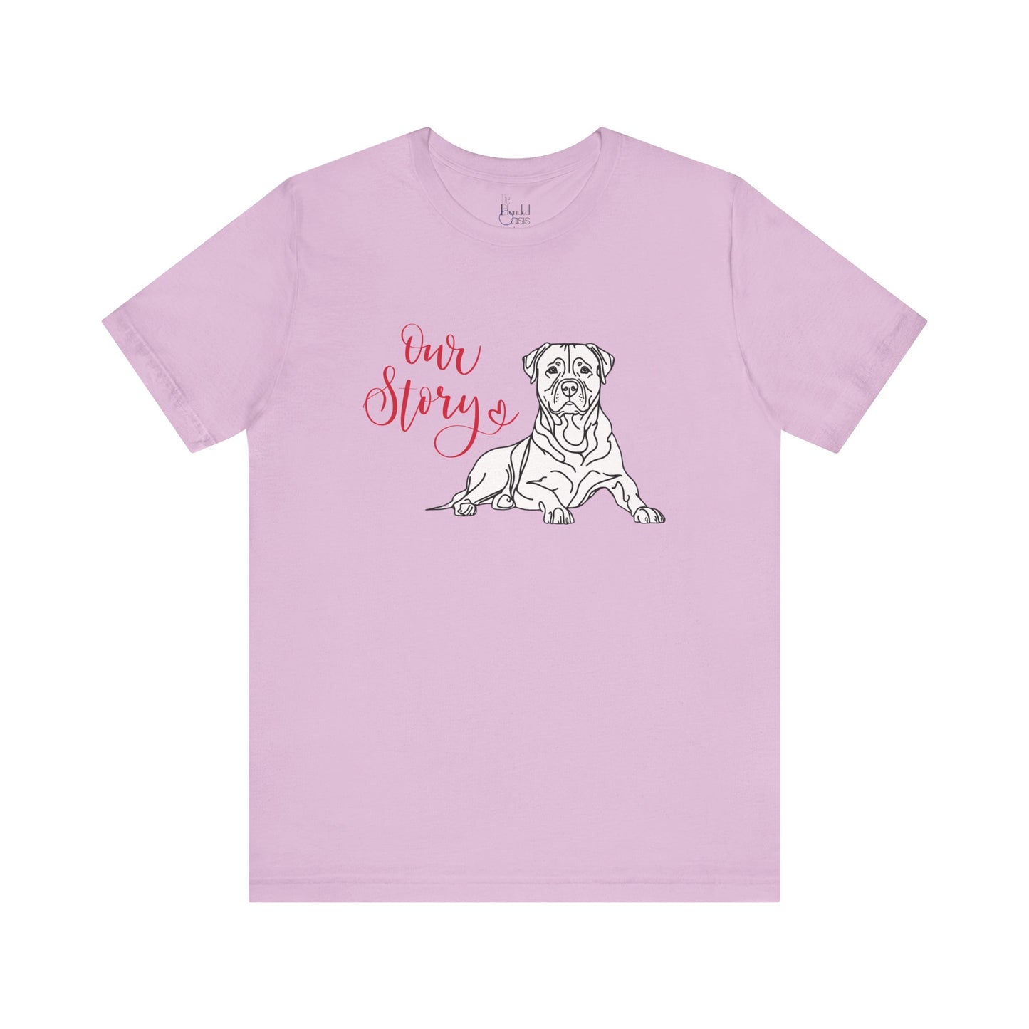 Love My Large Dog Valentine’s Day T-Shirt – Perfect for Dog Lovers – ROTTWEILER 3