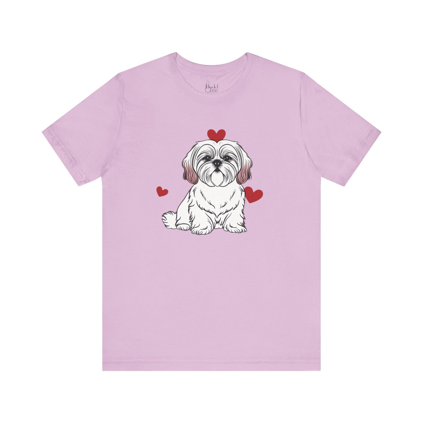 Valentine’s Day T-Shirts for Small Dog Lovers | Fun & Festive Dog Lover Apparel – SHIH TZU 4