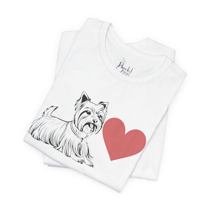 Yorkshire Terrier T-Shirt – Adorable Design for Yorkie Lovers