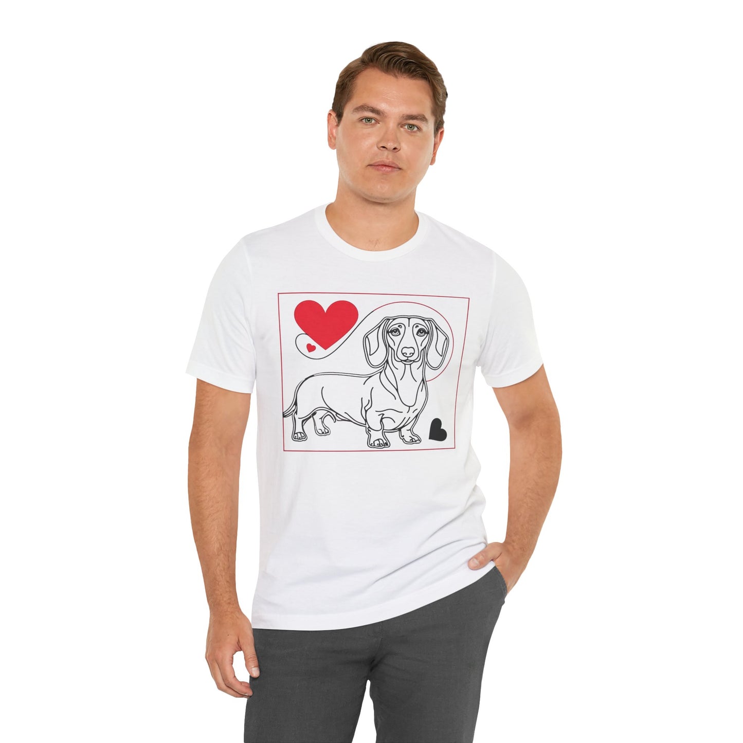 Dachshund Graphic Tee – Celebrate Your Wiener Dog with This Comfy Shirt - 4