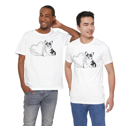 Corgi Graphic Tee – Stylish Shirt for Corgi Moms and Dads - 4