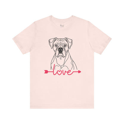 Valentine’s Day T-Shirts for Large Dog Lovers – Cute & Funny Dog Apparel – BOXER 2