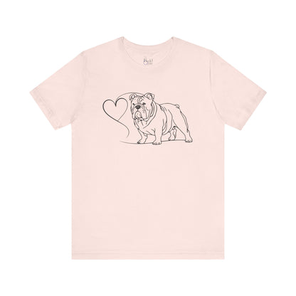 Bulldog T-Shirt – Unique Design for Bulldog Lovers and Owners