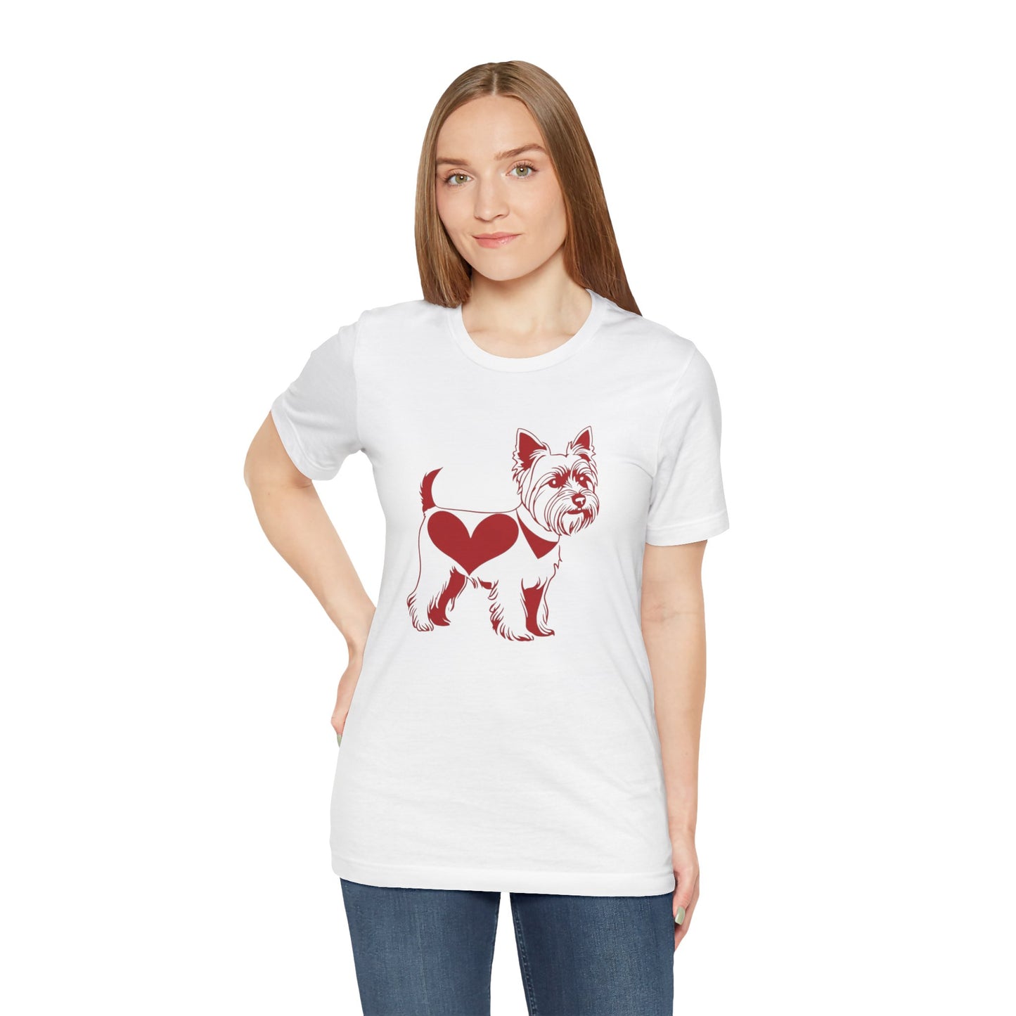 Yorkshire Terrier Valentine’s Shirt – Fun Apparel for Dog Lovers - 4