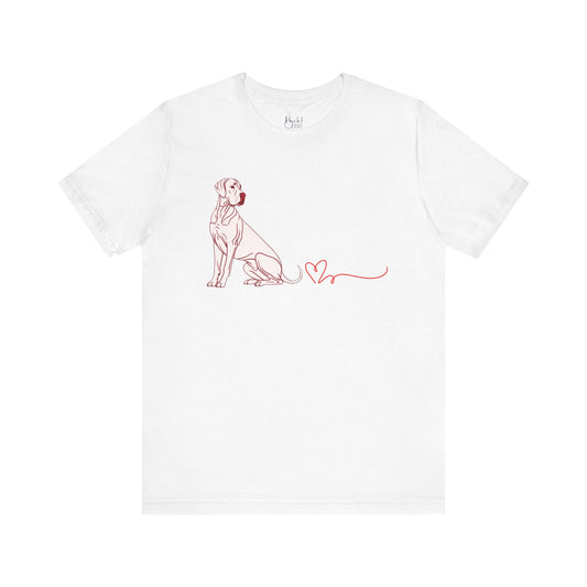 Valentine’s Day Shirts for Dog Lovers – Large Breed Dog T-Shirts for Pet Owners – GREAT DANE 4