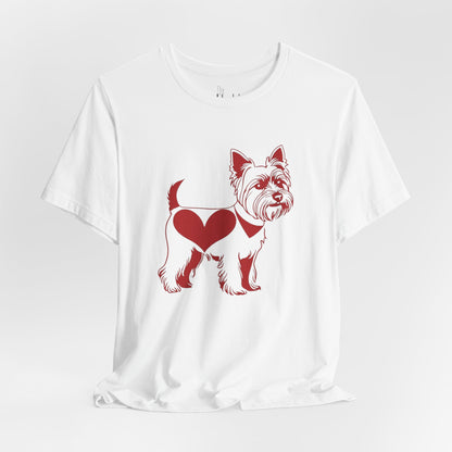 Yorkshire Terrier Valentine’s Shirt – Fun Apparel for Dog Lovers - 4