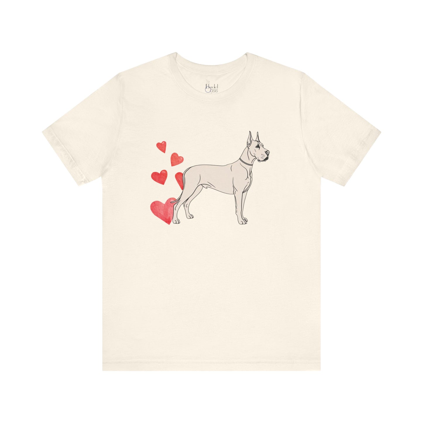 Valentine’s Day T-Shirts for Large Dog Lovers – Cute & Funny Dog Apparel – GREAT DANE 3