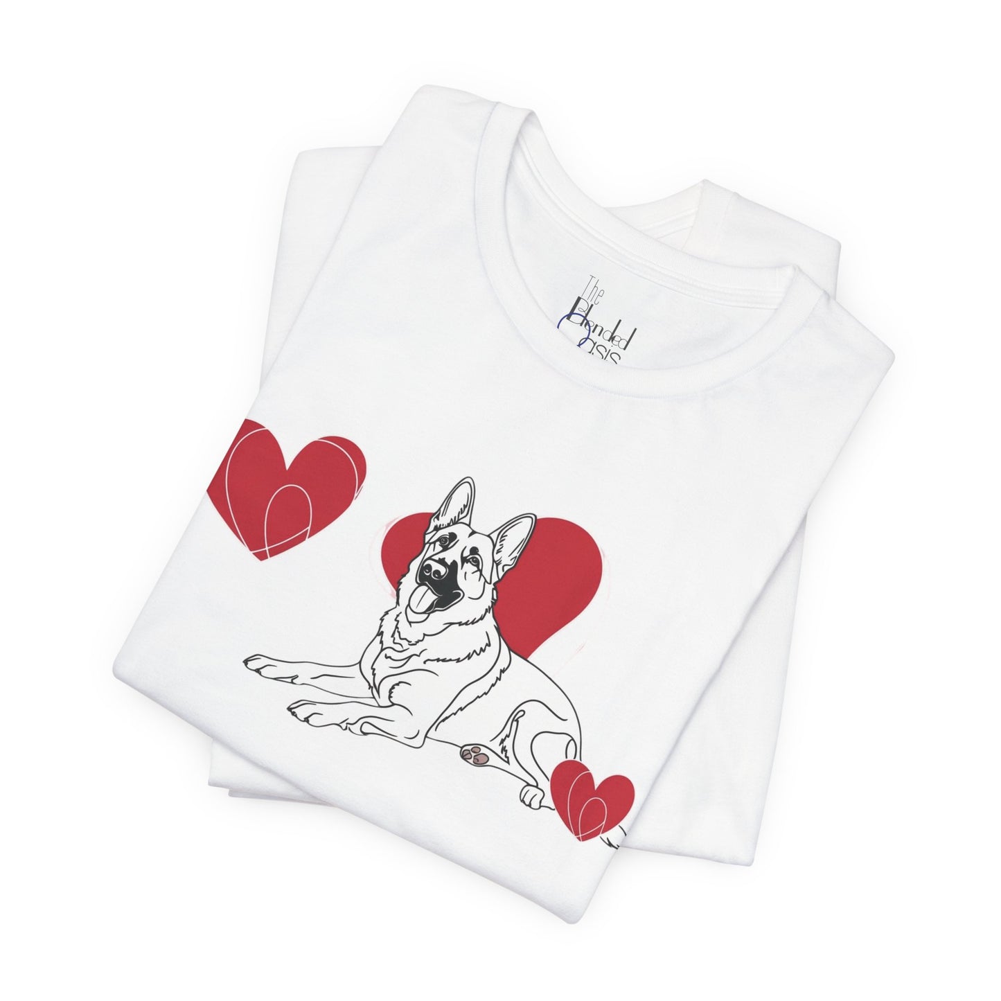 German Shepherd Valentine’s Shirt – Unique Gift for GSD Owners - 3