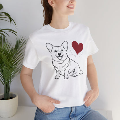 Pembroke Welsh Corgi Valentine’s Day Shirt – Fun Dog Lover Apparel - 3