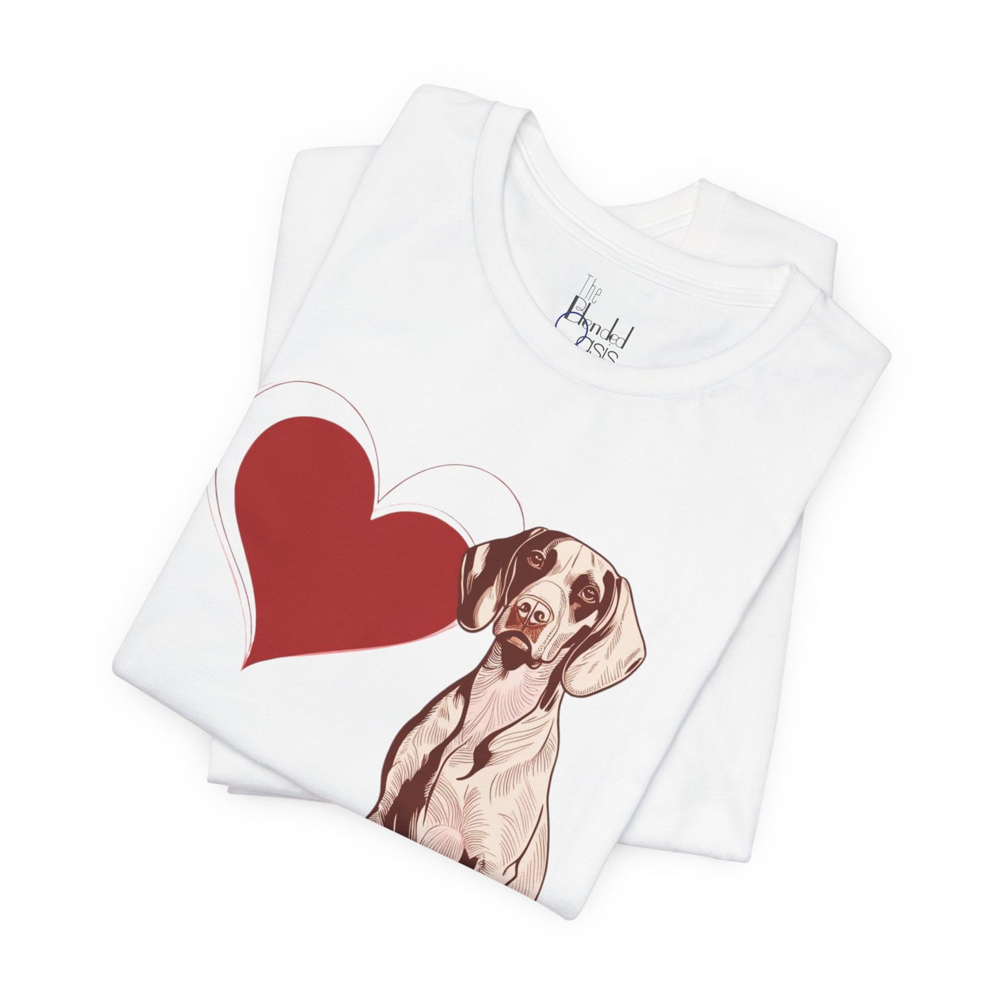 Outdoorsy Dog Lover Valentine’s Day Shirt – Active Dog Parent T-Shirts – GERMAN SHORTHAIRED POINTER 4