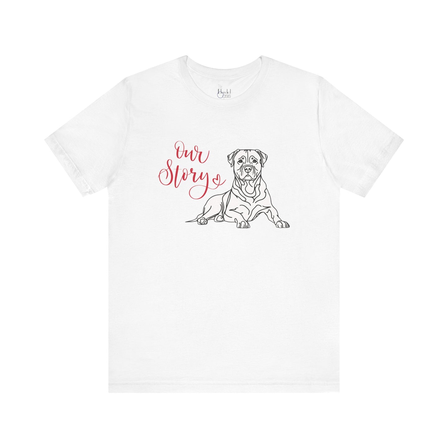 Love My Large Dog Valentine’s Day T-Shirt – Perfect for Dog Lovers – ROTTWEILER 3