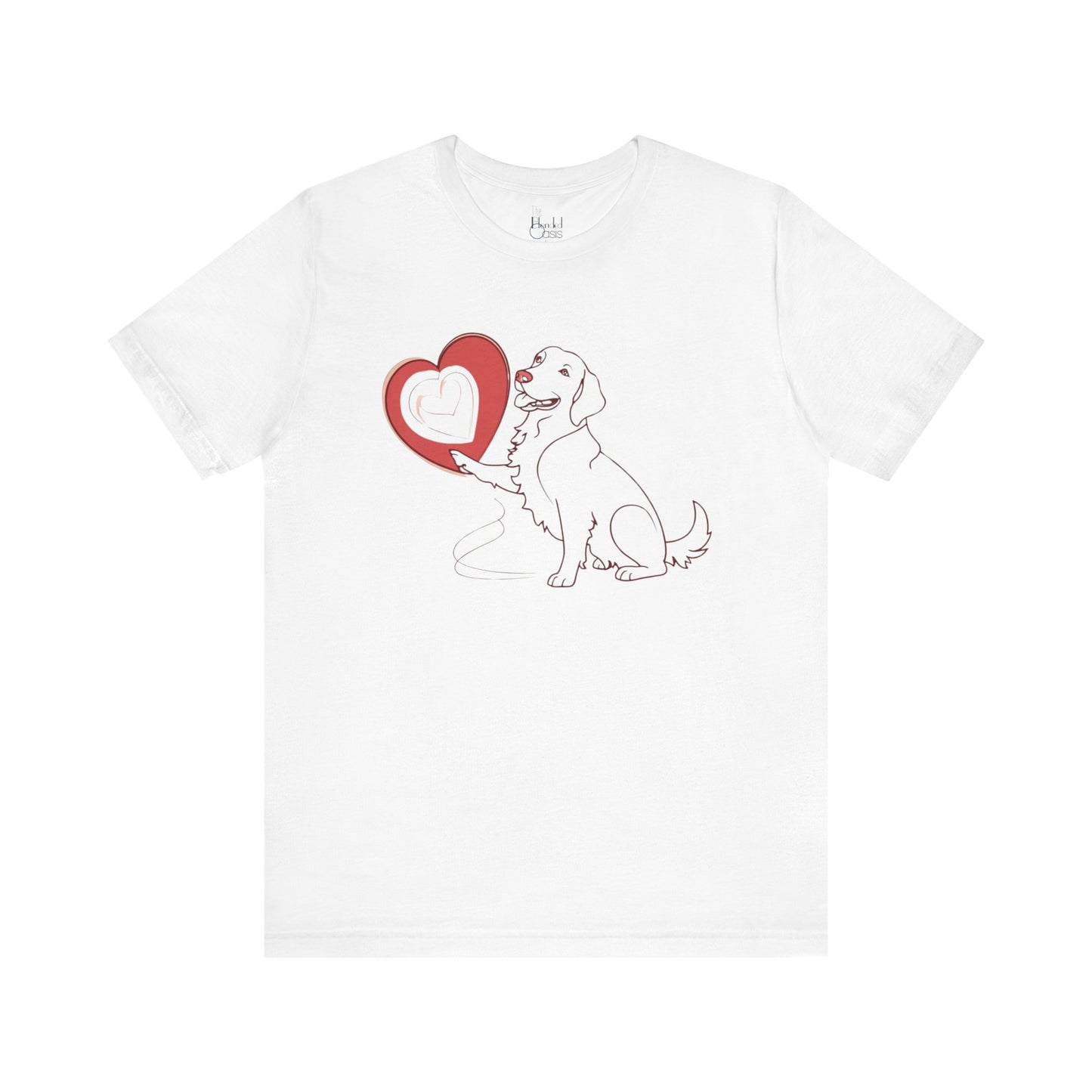 Golden Retriever Graphic Tee – Heartwarming Apparel for Dog Parents - 3