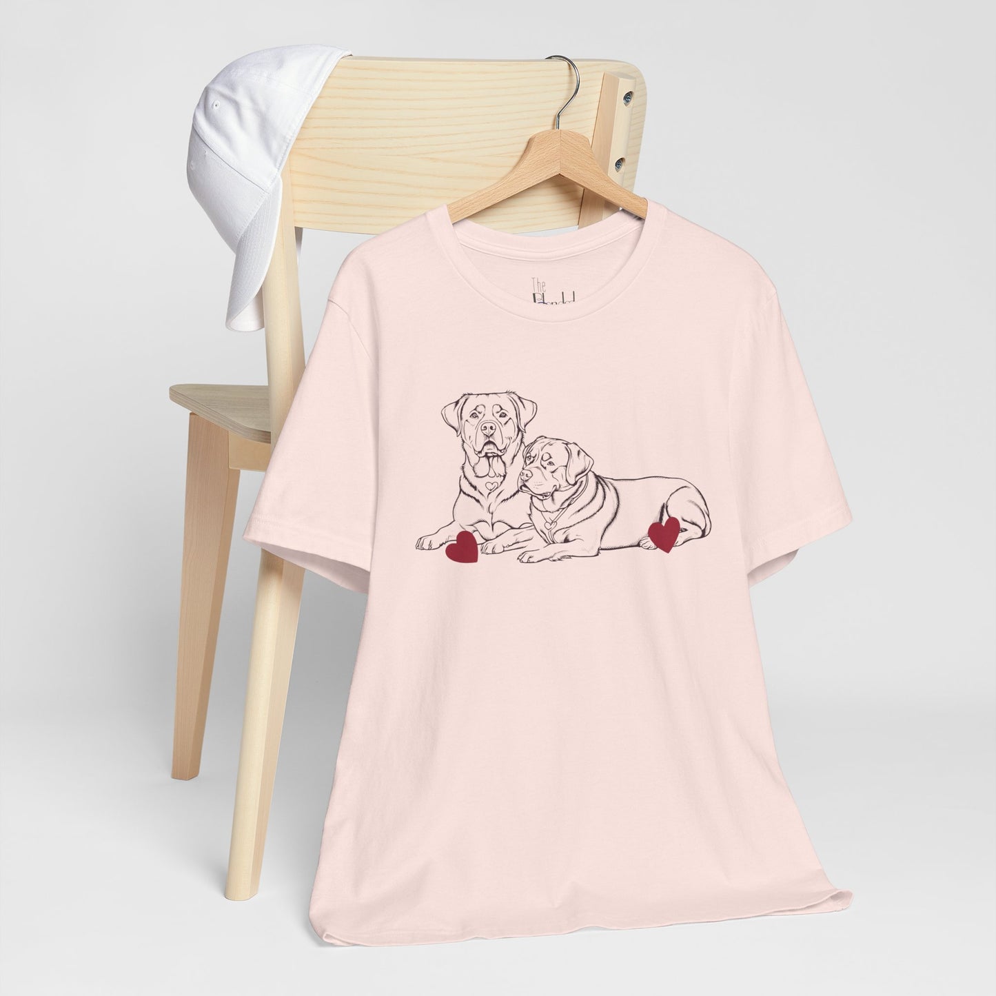 Valentine’s Day T-Shirts for Large Dog Lovers – Heartfelt Dog-Themed Tees – ROTTWEILER 2