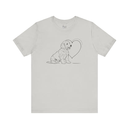 Labradoodle Valentine’s Day Tee – Fun & Adorable Dog Lover Gift - 3