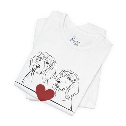 Valentine’s Day Shirts for Small Dog Lovers – BEAGLE 2