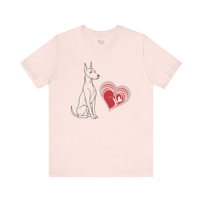 Dog Lover Valentine’s Day Shirt – Perfect for Large Breed Dog Lovers – DOBERMAN PINSCHER 4