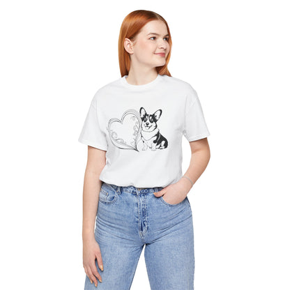 Corgi Graphic Tee – Stylish Shirt for Corgi Moms and Dads - 4