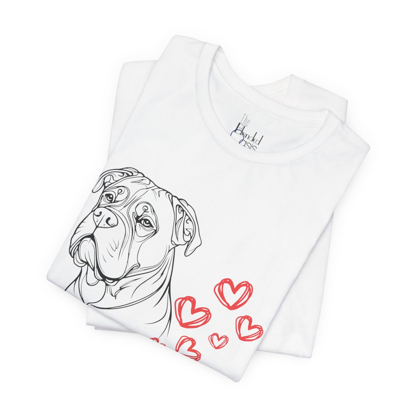 Valentine’s Day T-Shirts for Large Dog Lovers – Heartfelt Dog-Themed Tees – CANE CORSO