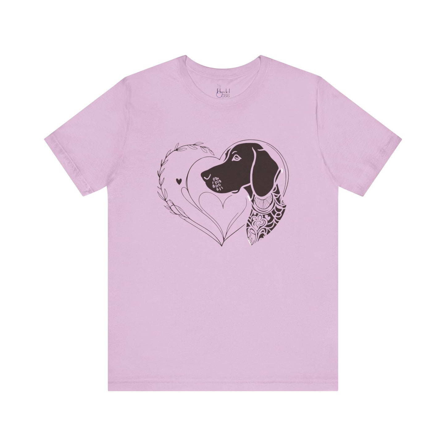 Valentine’s Day Shirt for Active Dog Lovers – Great for Hiking, Running, & Outdoors – GERMAN SHORTHAIRED POINTER 3