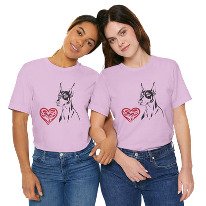 Heartwarming Valentine’s Day T-Shirts for Large Dog Owners – DOBERMAN PINSCHER 2