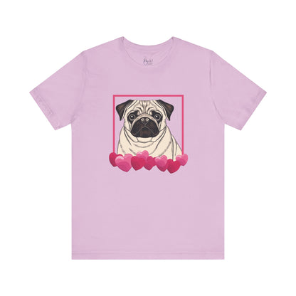 Valentine’s Day Dog Lover Shirts for Small Breeds | Heartfelt Gifts for Dog Parents – PUG 2