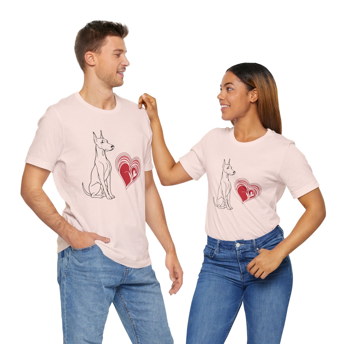 Dog Lover Valentine’s Day Shirt – Perfect for Large Breed Dog Lovers – DOBERMAN PINSCHER 4