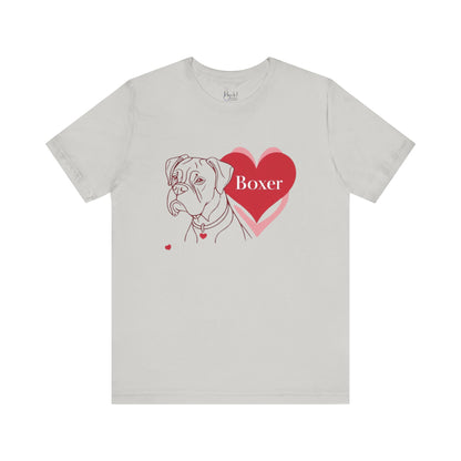 Valentine’s Day T-Shirts for Large Dog Lovers – Gift Ideas for Pet Parents – BOXER 4