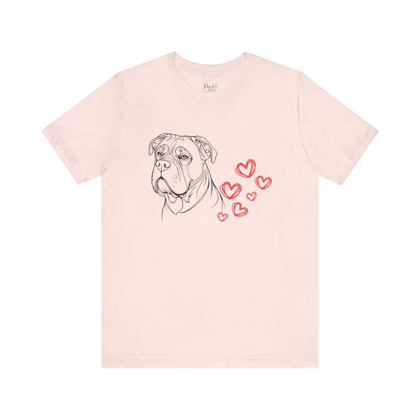 Valentine’s Day T-Shirts for Large Dog Lovers – Heartfelt Dog-Themed Tees – CANE CORSO