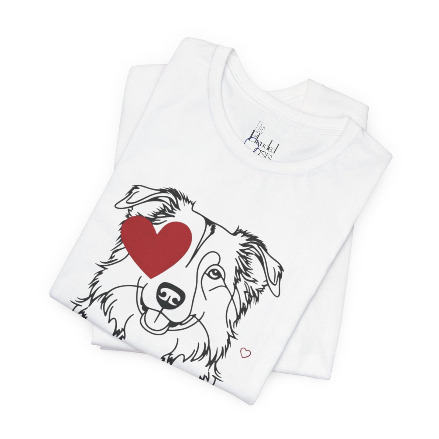 Valentine’s Day T-Shirts for Active Dog Lovers – Perfect for Outdoorsy Pet Parents – AUSTRALIAN SHEPHERD